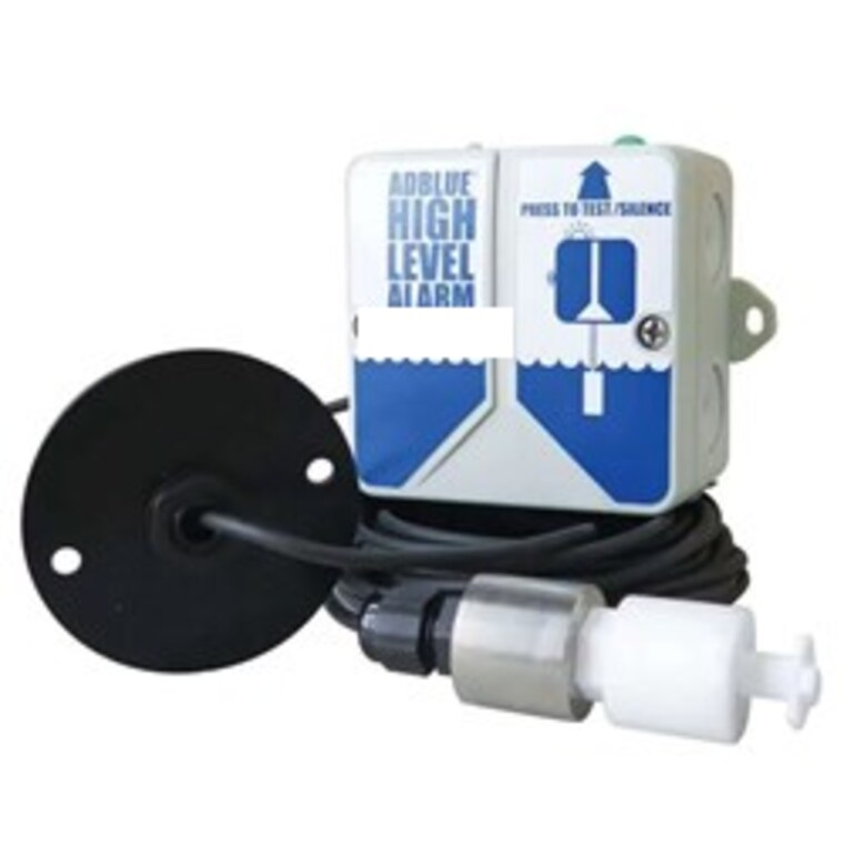 AdBlue high-level tank alarm