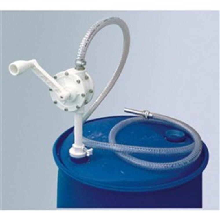 Rotary hand AdBlue drum pump
