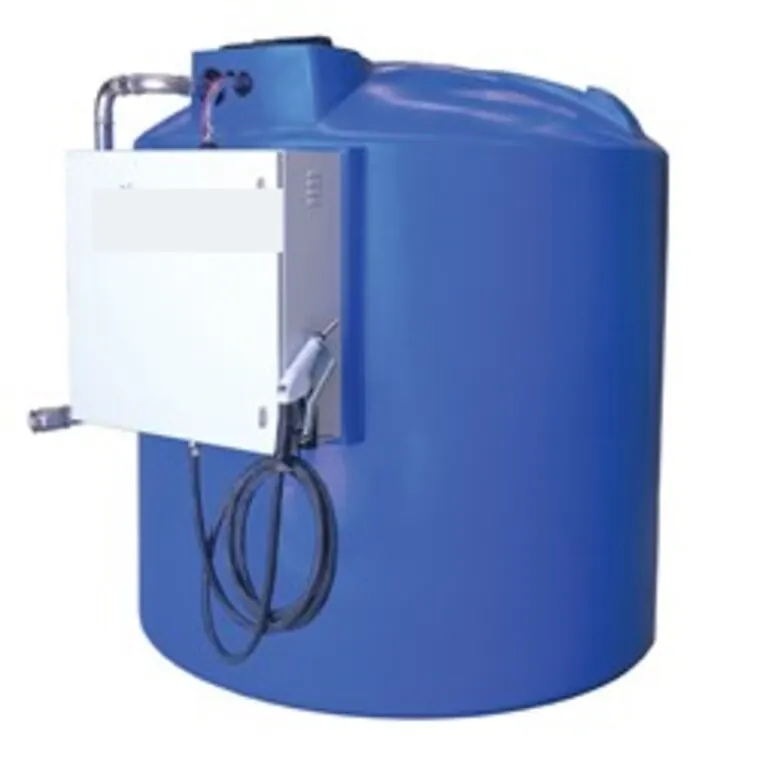 Single-skin AdBlue tank with pump