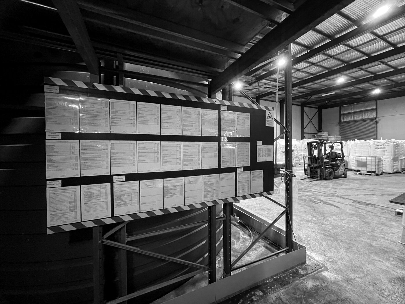 AdBlue manufacturing and loading procedures board