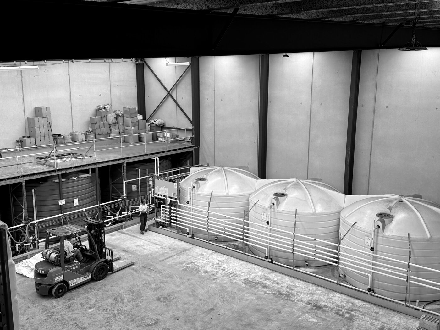 Our team at the AdBlue plant