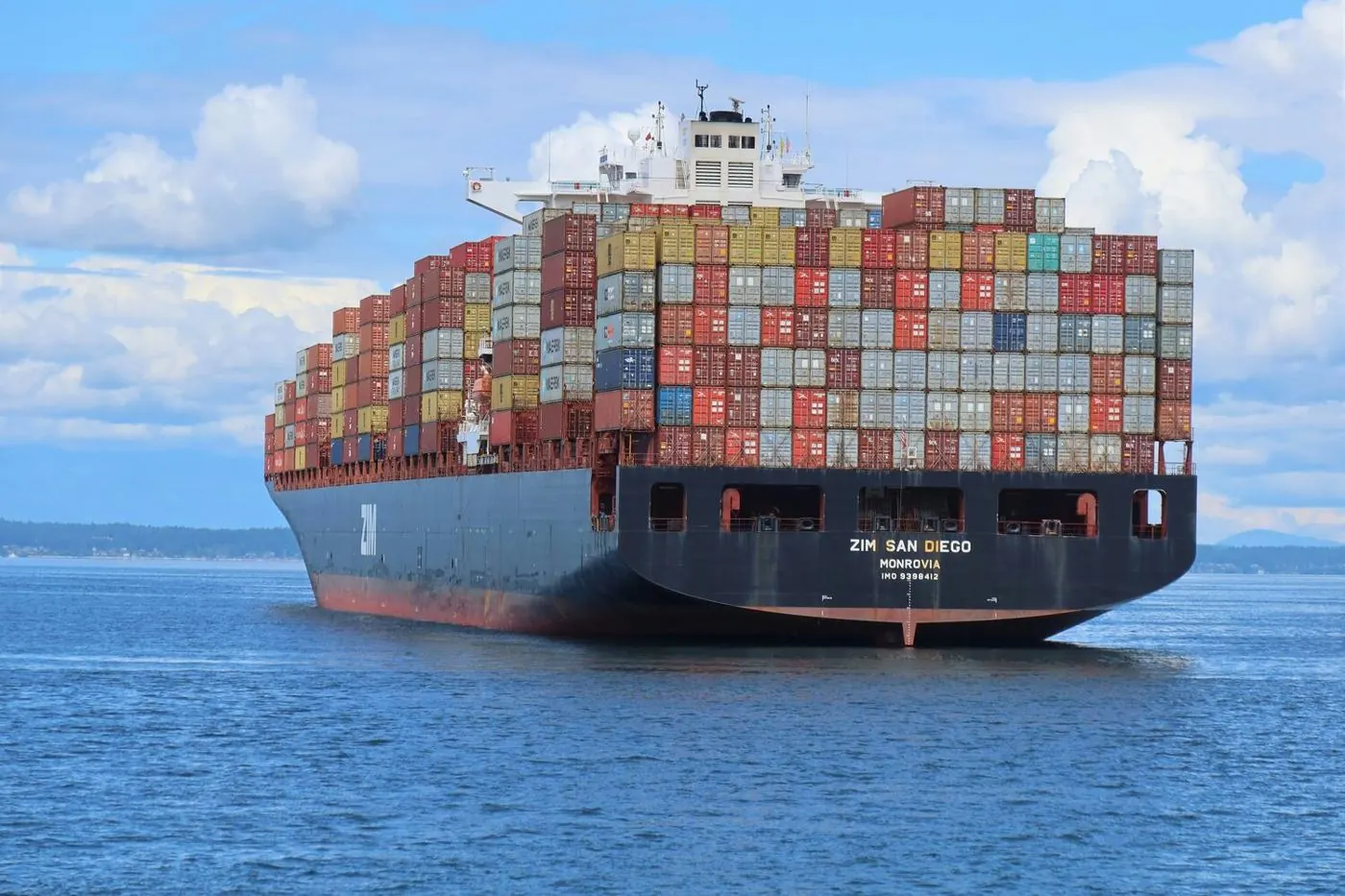 Marine vessel using AUS 40