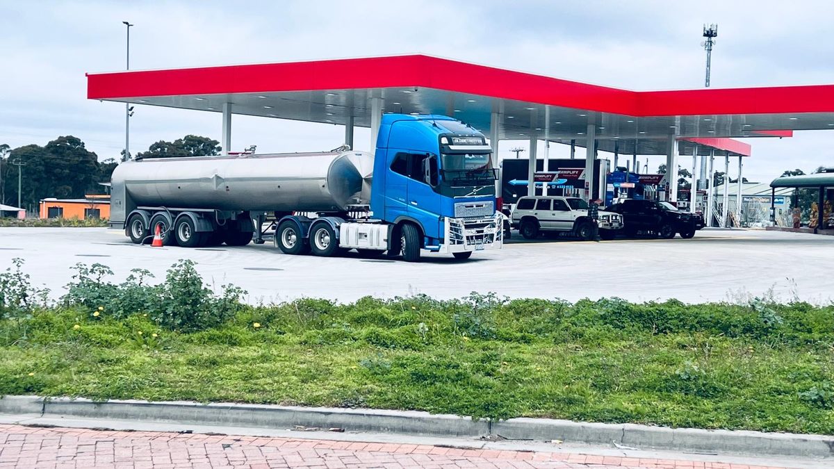 Liquidia AdBlue tanker at service station