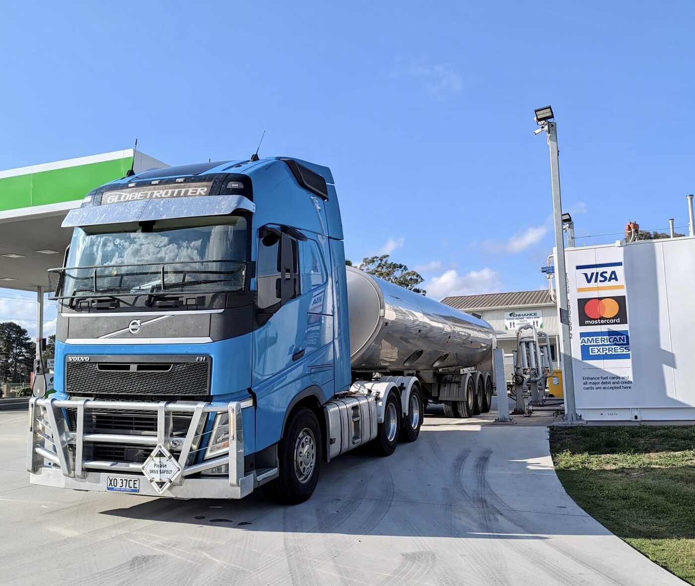 Our delivery fleet