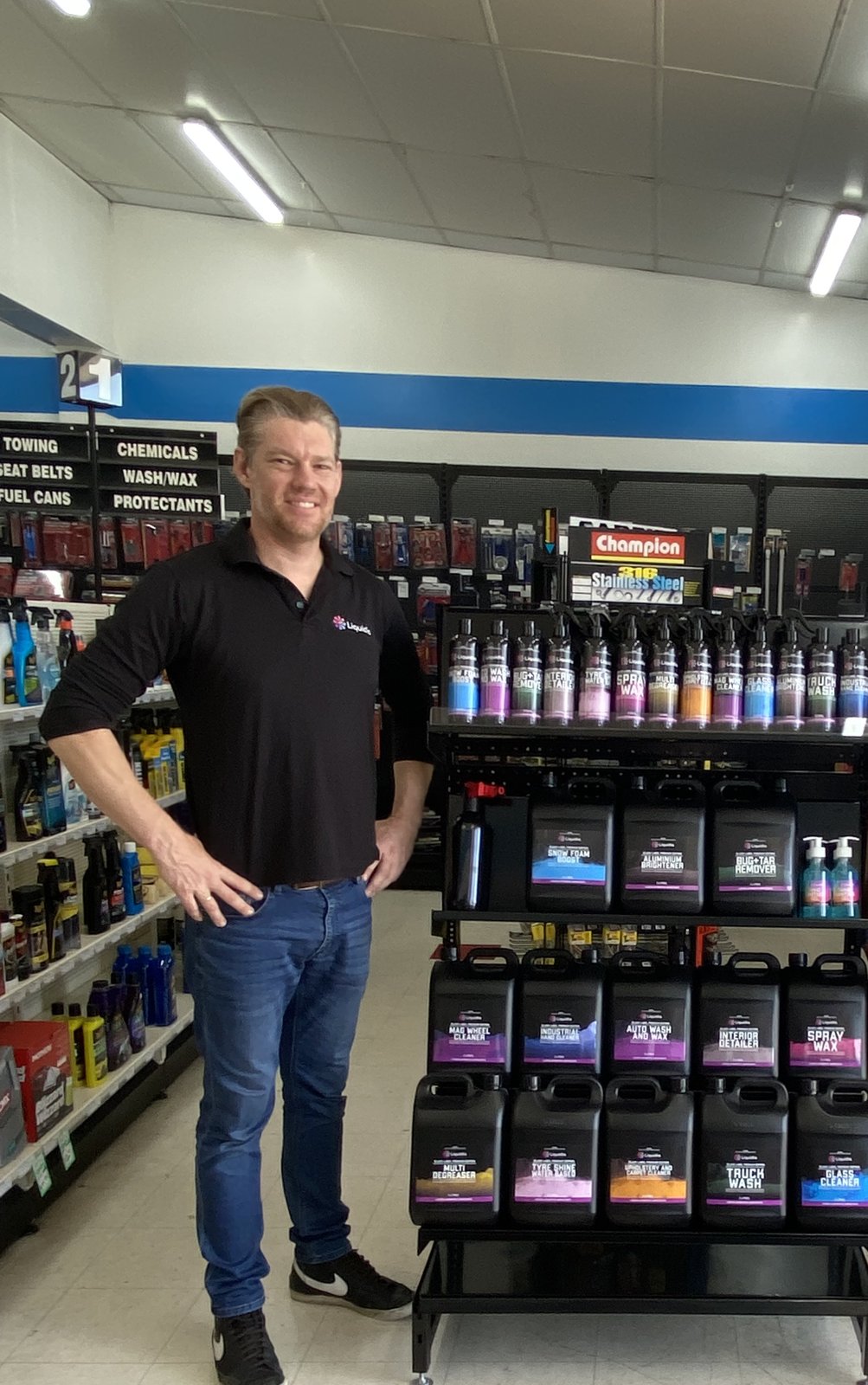 Liquidia Black Label range stocked in store