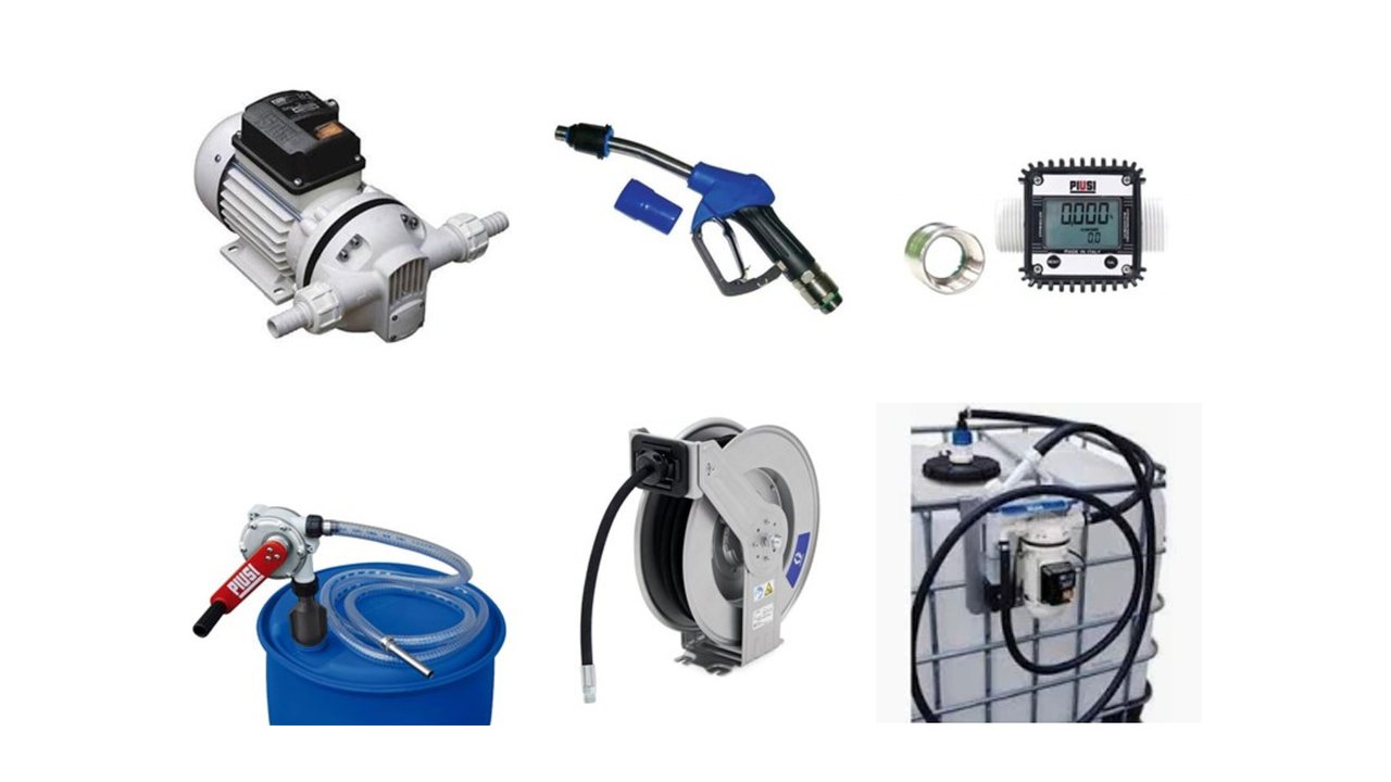 AdBlue pump and dispensing accessories