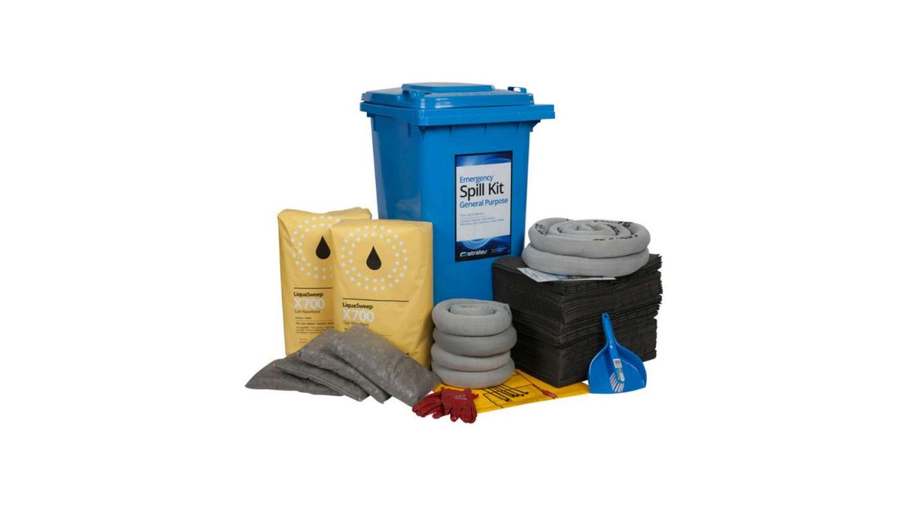 Spill kits and absorbents
