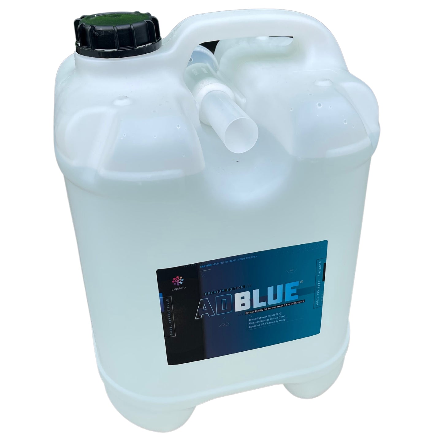 AdBlue®10L Drum with pouring spout.